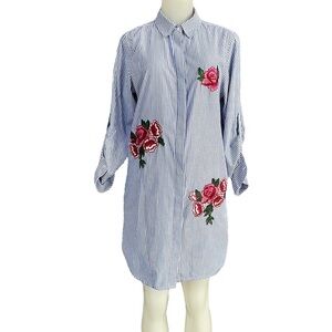 Style House Strip Dress Size M